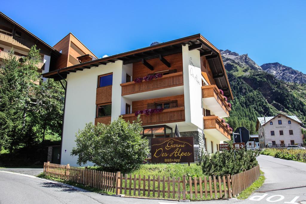 Garni Des Alpes Hotel Solda Bagian luar foto